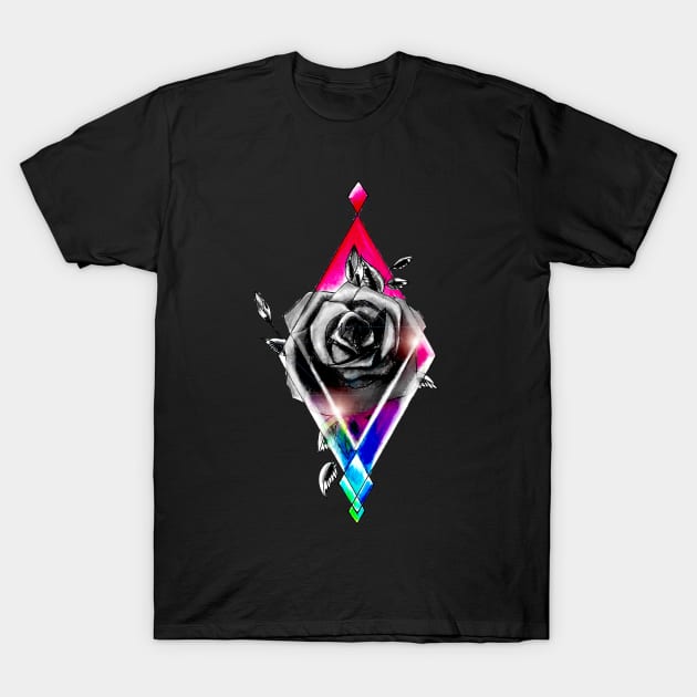 Crystal Rose T-Shirt by Brandy Devoid special edition collecion